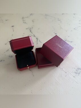 CARTIER RING BOX ONLY